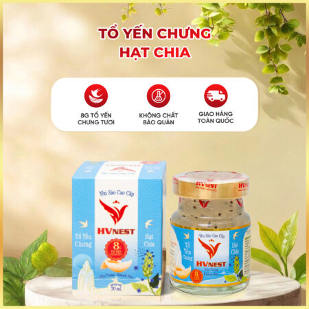 Tổ Yến Chưng Hạt Chia