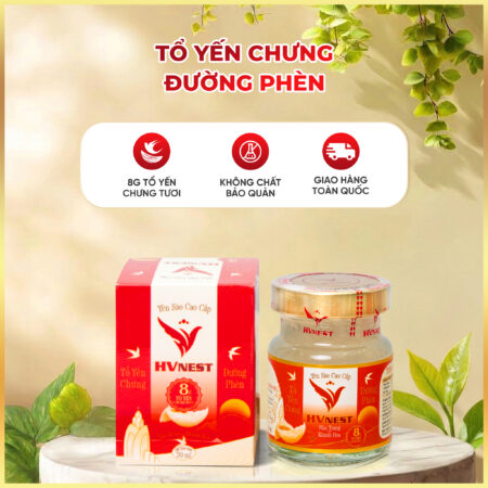 Tổ Yến Chưng Đường Phèn