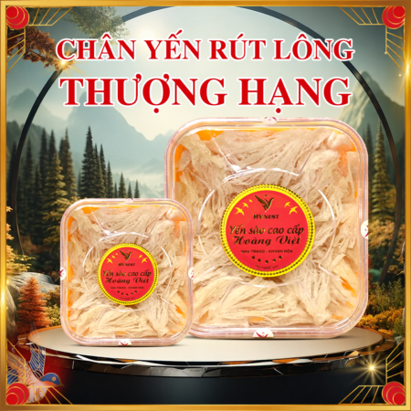 Chân Yến Rút Lông Thượng Hạng