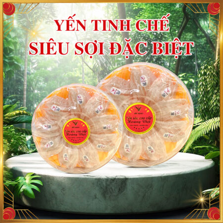 Yến trắng tinh chế siêu sợi đặc biệt